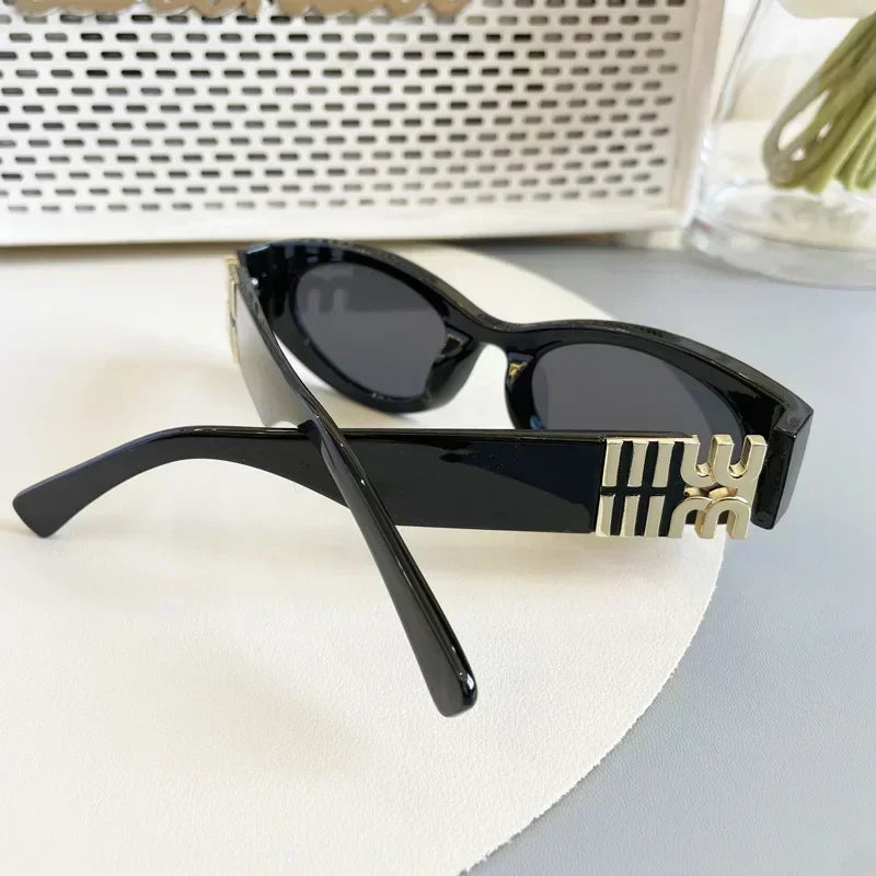 2025 New Fashion Oval Sunglasses Women Men Brand Design Luxury Small Frame Sun Glasses Ladies Eyewears Oculos De Sol UV400