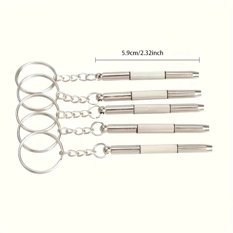 1/3/10pcs Mini Hand Glasses Screwdrivers 3-in-1 Spectacle Repair Kits Multifunction Sunglass Watch Glasses Screwdriver Set with