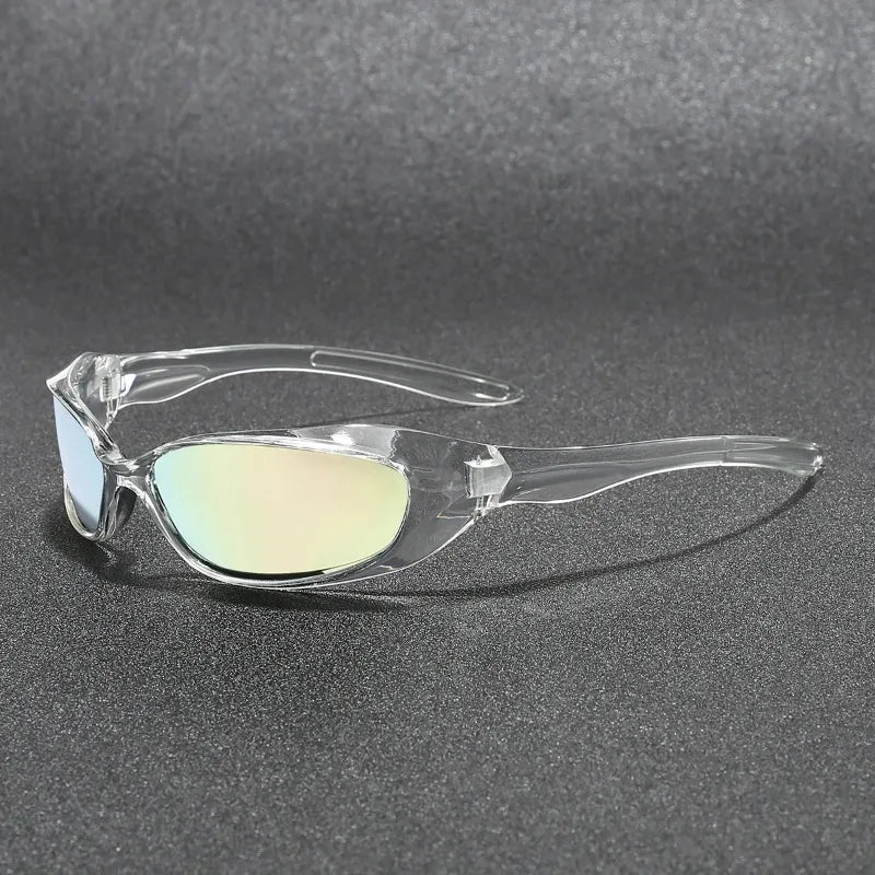 Sports Sunglasses UV400 Anti-Glare Full Frame Outdoor Cycling Fishing Glasses with Sturdy Construction Women Men