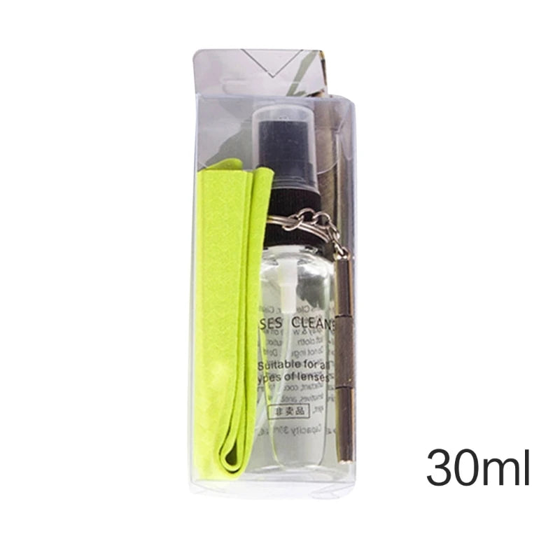 Glasses Cleaning Set Scratch Removing Eyewear Screwdriver Eyeglasses Lens Maintenance Cleaner Lens Cloth