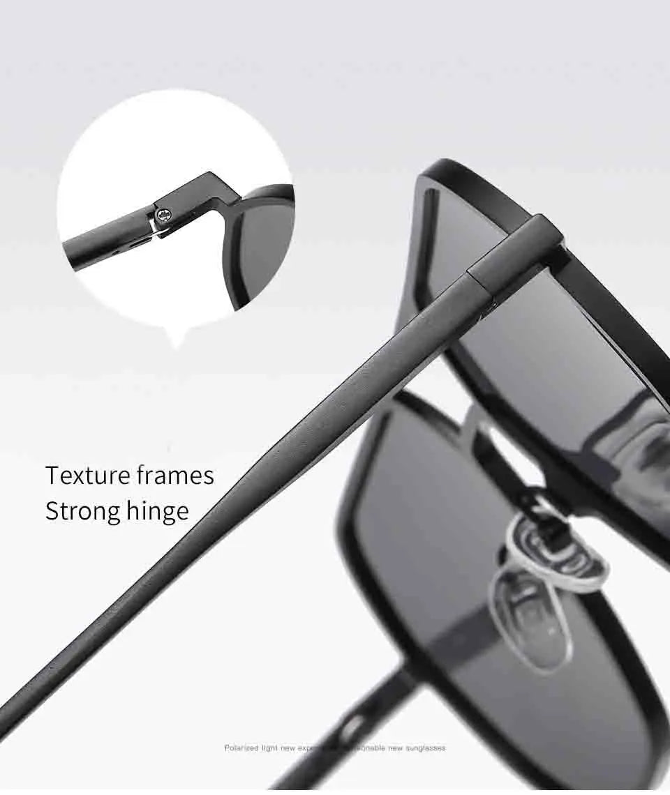 KLASSNUM Men Photochromic Sunglasses Polarized Cycling Driving Climbing Outdoor Sun Glasses Chameleon Anti-glare Eyepiece 2025
