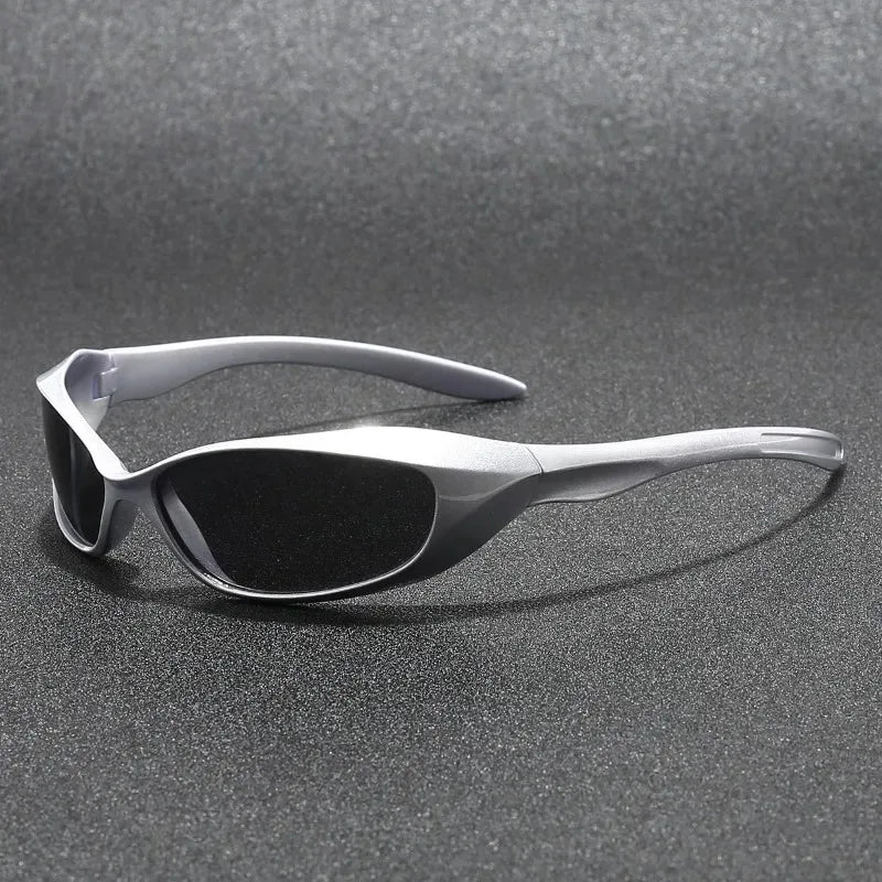 Sports Sunglasses UV400 Anti-Glare Full Frame Outdoor Cycling Fishing Glasses with Sturdy Construction Women Men