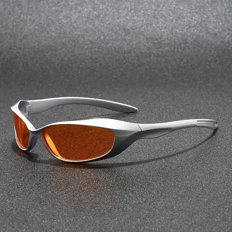 Sports Sunglasses UV400 Anti-Glare Full Frame Outdoor Cycling Fishing Glasses with Sturdy Construction Women Men