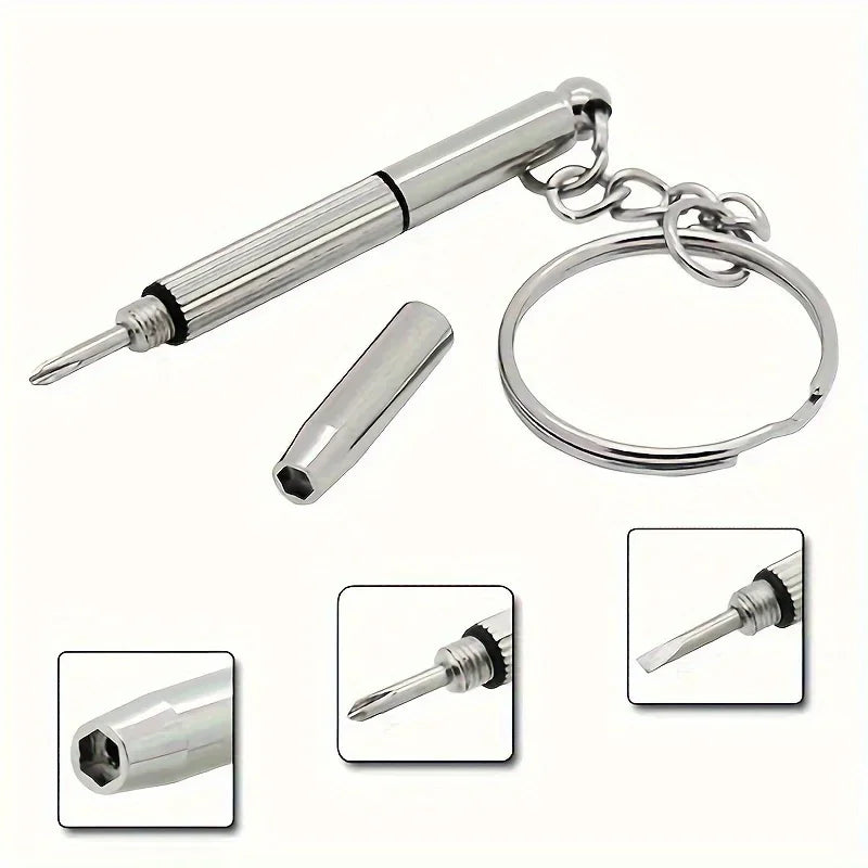 1/3/10pcs Mini Hand Glasses Screwdrivers 3-in-1 Spectacle Repair Kits Multifunction Sunglass Watch Glasses Screwdriver Set with