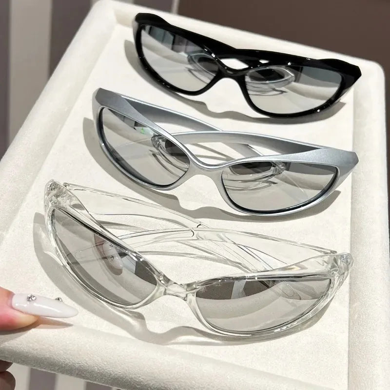 Sports Sunglasses UV400 Anti-Glare Full Frame Outdoor Cycling Fishing Glasses with Sturdy Construction Women Men