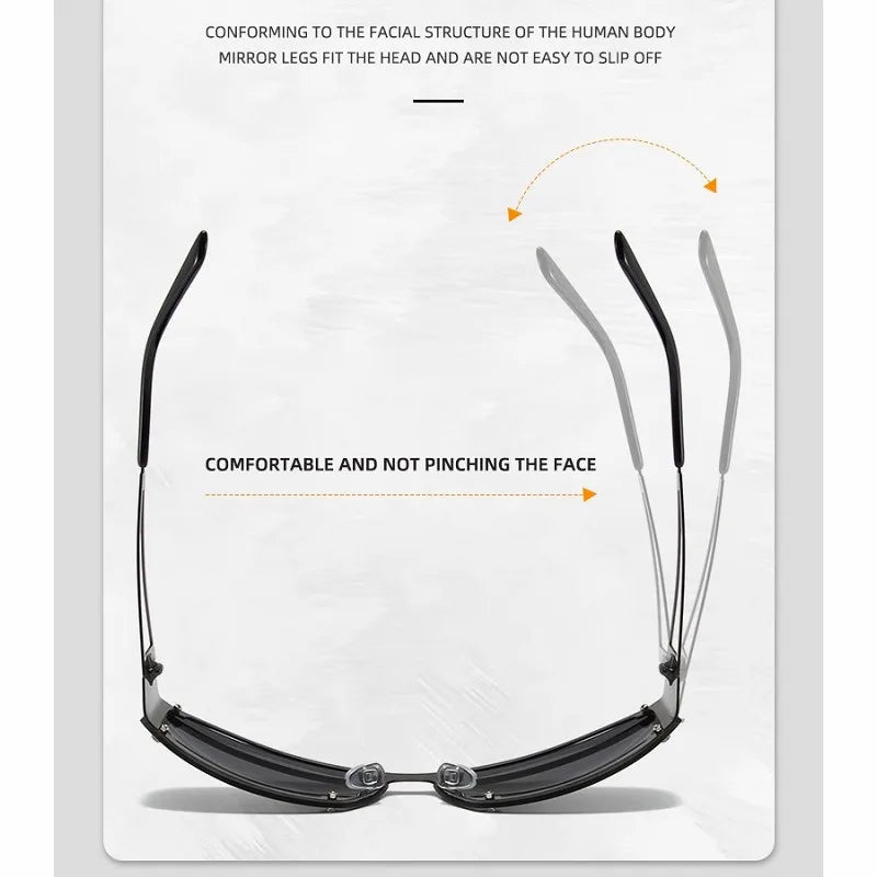 Y2k Retangle Sunglasses Women Men Brand Designer Gradient Goggle Sun Glasses Steampunk Glasses Shades Eyewear Mirror Eyeglasses