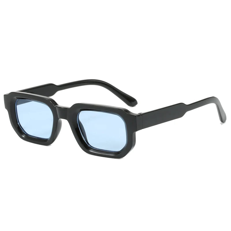 Classic Retro Women Sunglasses Square Frame Glasses Simple Fashion Style Street Photography Eyeglasses UV400 Female