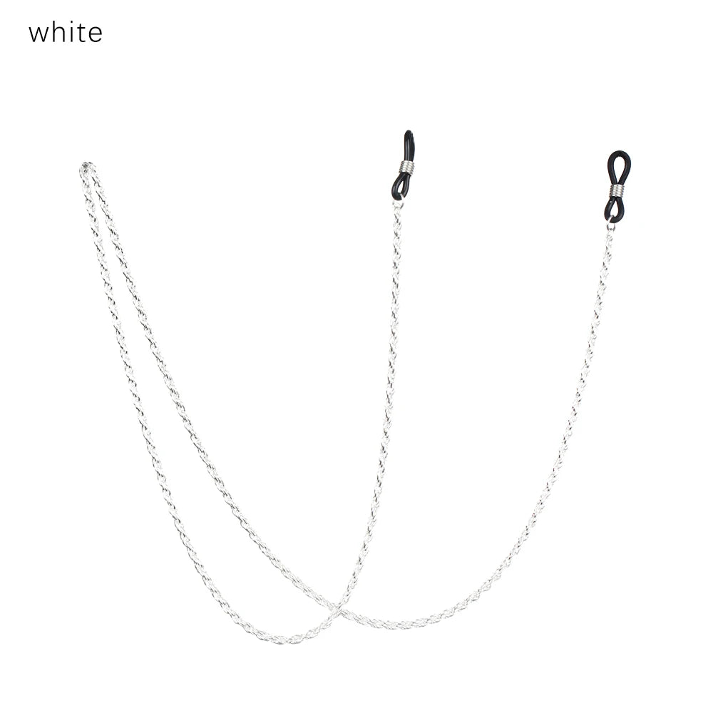 Metal Glasses Chain Non-slip Vintage Eyeglass Chains Reading Glasses Holder Fashion Necklace Strap Rope Sunglasses Chain