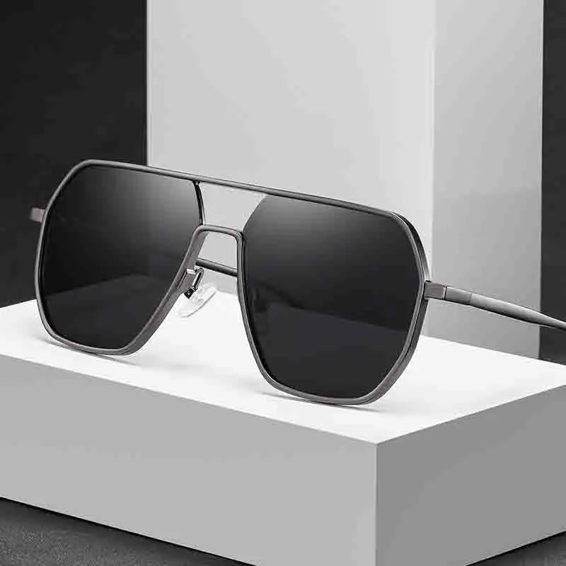 KLASSNUM Men Photochromic Sunglasses Polarized Cycling Driving Climbing Outdoor Sun Glasses Chameleon Anti-glare Eyepiece 2025