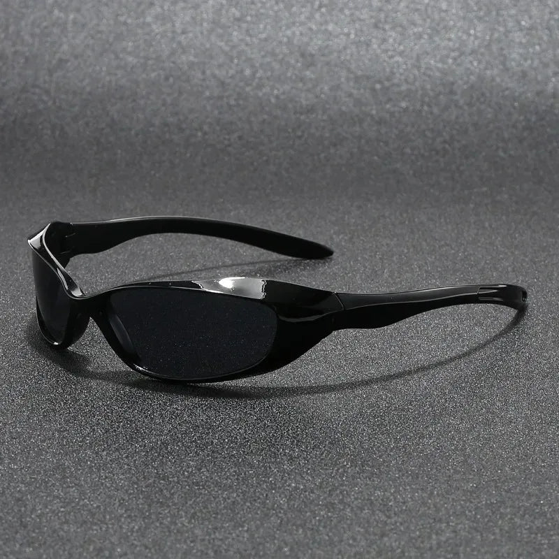 Sports Sunglasses UV400 Anti-Glare Full Frame Outdoor Cycling Fishing Glasses with Sturdy Construction Women Men