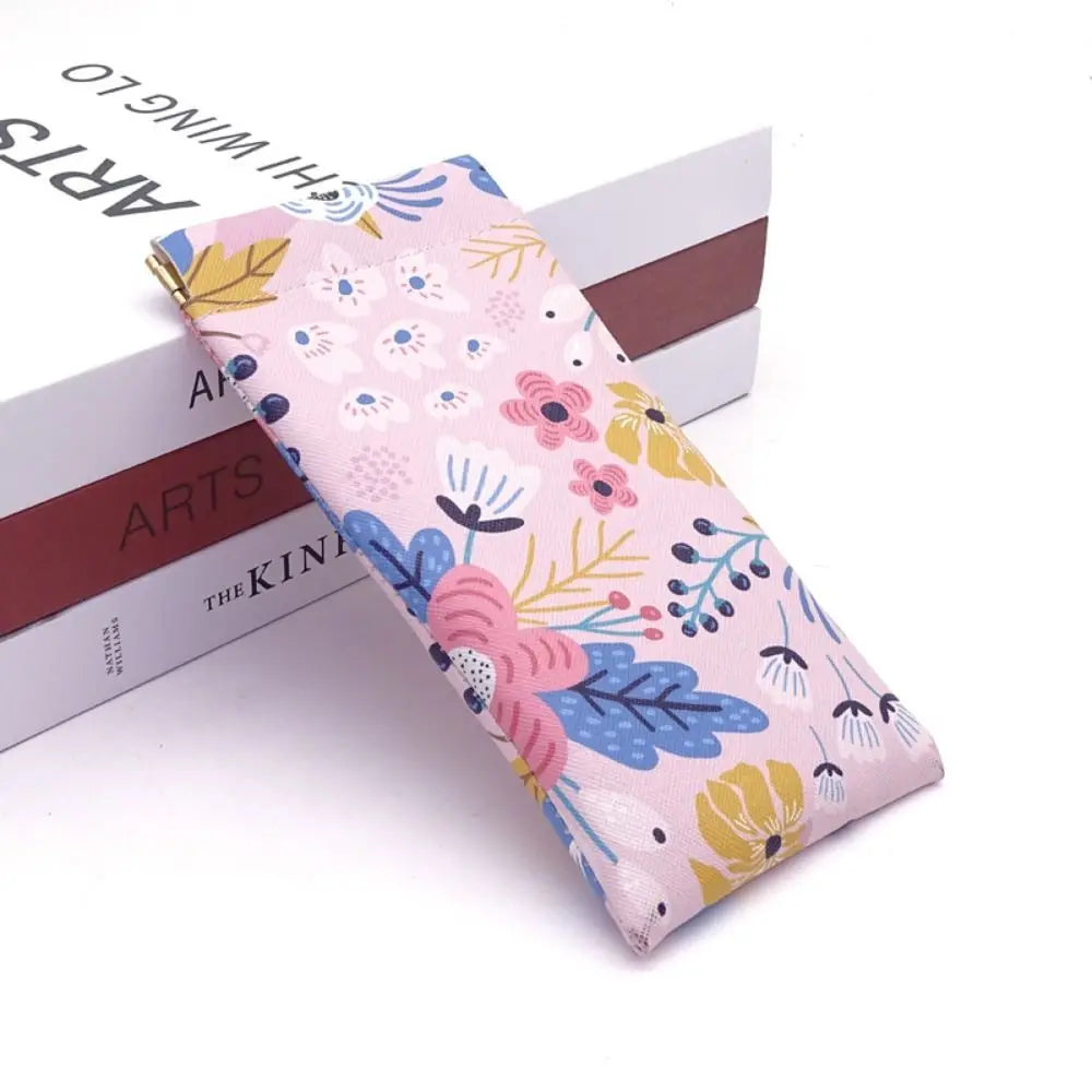 Fresh Style Sun Glasses Case Automatic Closing Soft Shell Eyewear Storage Bag PU Leather Waterproof Sunglasses Protective Cover